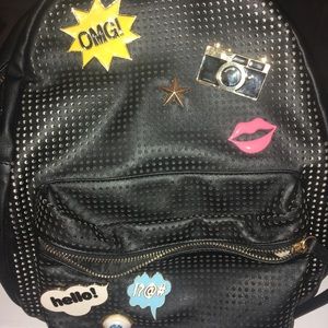 cute back pack with pendents
